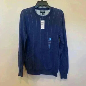 Mens Alfani Novelty Stripped Sweater S NWT -  B3